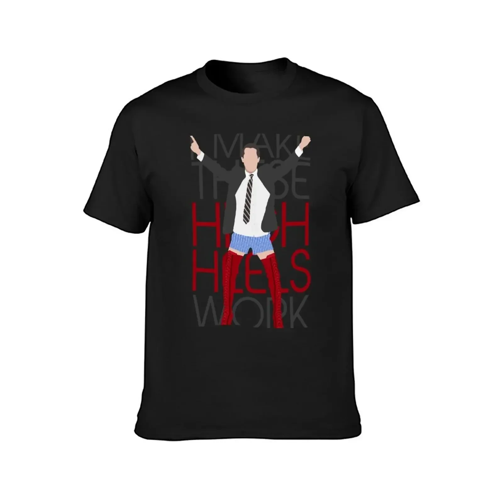 I MAKE THESE HIGH HEELS WORK-Kinky Boots Brendon Urie T-Shirt топы для мальчика большие и высокие футболки