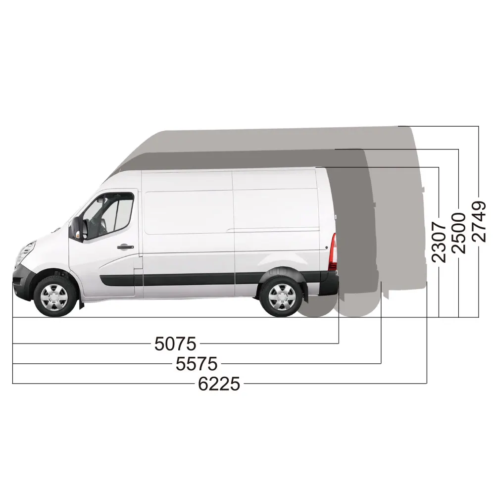 2 шт. автомобильные наклейки для Renault Master 3 4 NIssan NV400 Interstar Opel Vauxhall Movano