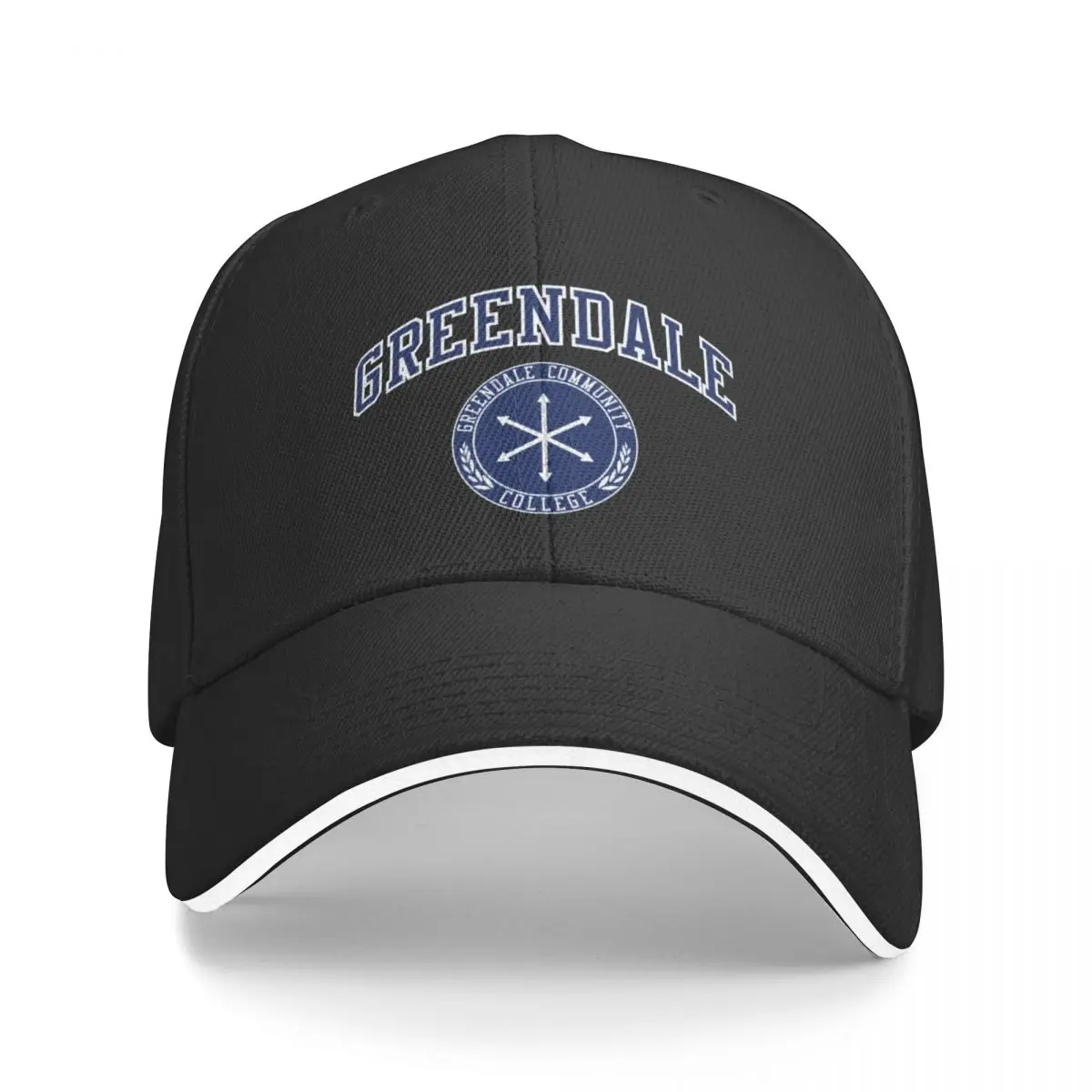 

2023 New Greendale Community College Bucket Hat Baseball Cap Rave Designer Hat Mens Caps Women's