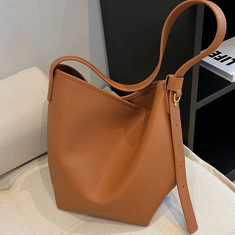 

Сумка-мешок из мягкой искусственной кожи для женщин, дизайнерский саквояж кросс-боди на плечо, сумочка-мешок, роскошный мешок, 2 шт.