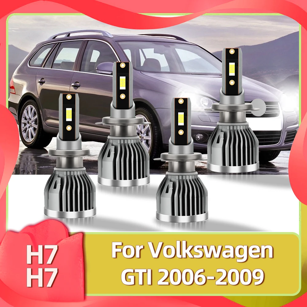 

Лёгкие фары головного света, лампочка 110 Вт, 2006 лм, замена автомобиля для Volkswagen VW GTI Hatchback 2007, 2008, 2009,