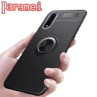 shockproof phone case for huawei honor 4t pro 8a prime 8x max 9x lite silicone ring stand phone back cover for honor 9a 9c 9i 9s