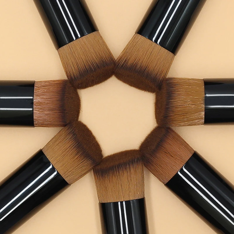 Профессиональная Кисть Для Макияжа Кабуки С Наклонной Головкой Консилера Пудры