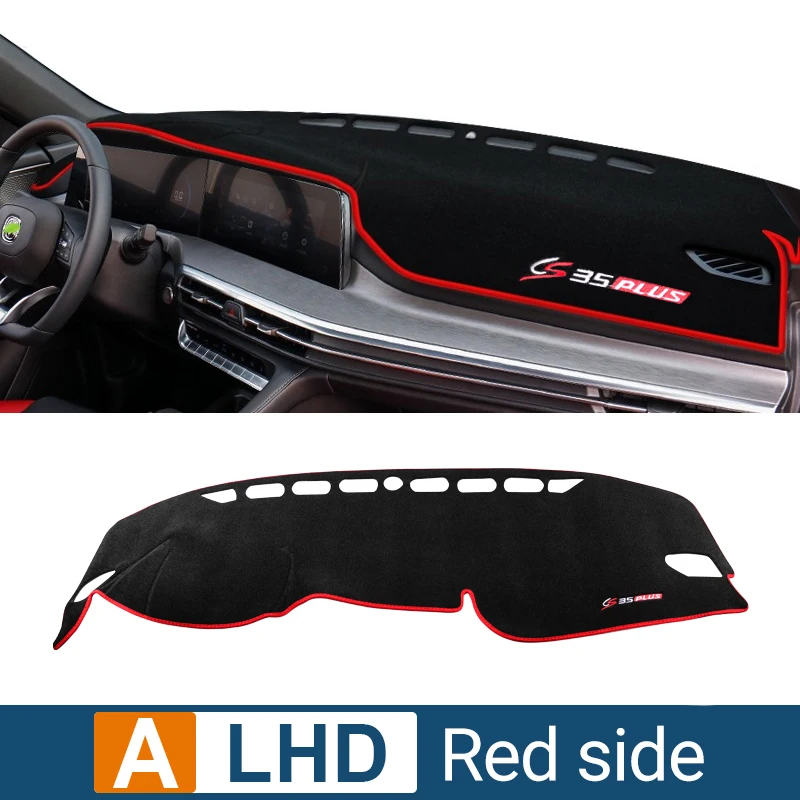 

Чехол на приборную панель автомобиля для Changan CS35 Plus 2021 2022 2023 2024, коврик для приборной стойки, солнцезащитный козырек, нескользящая накладка, аксессуары