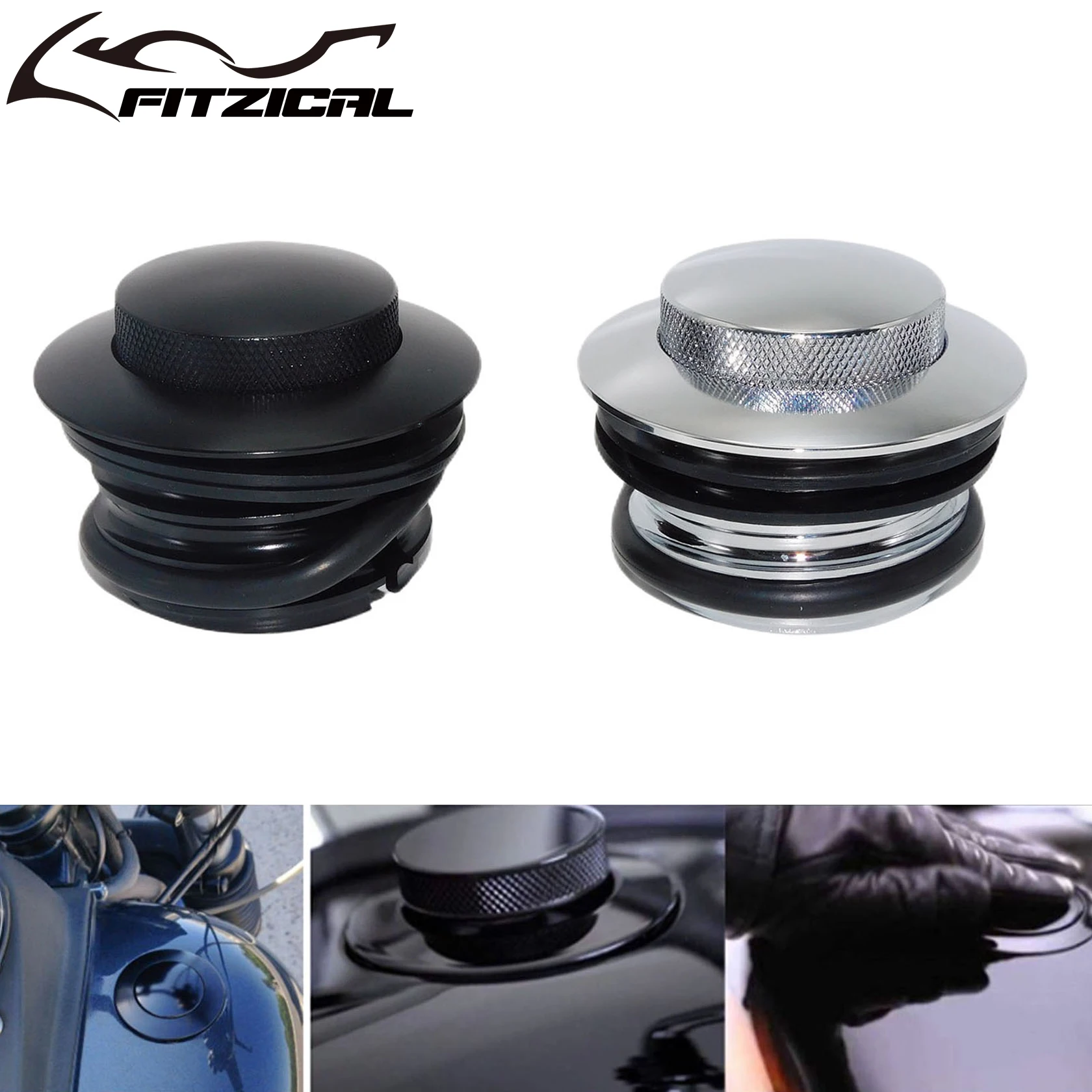 Крышка бензобака мотоцикла всплывающая винтовая крышка топливного бака для