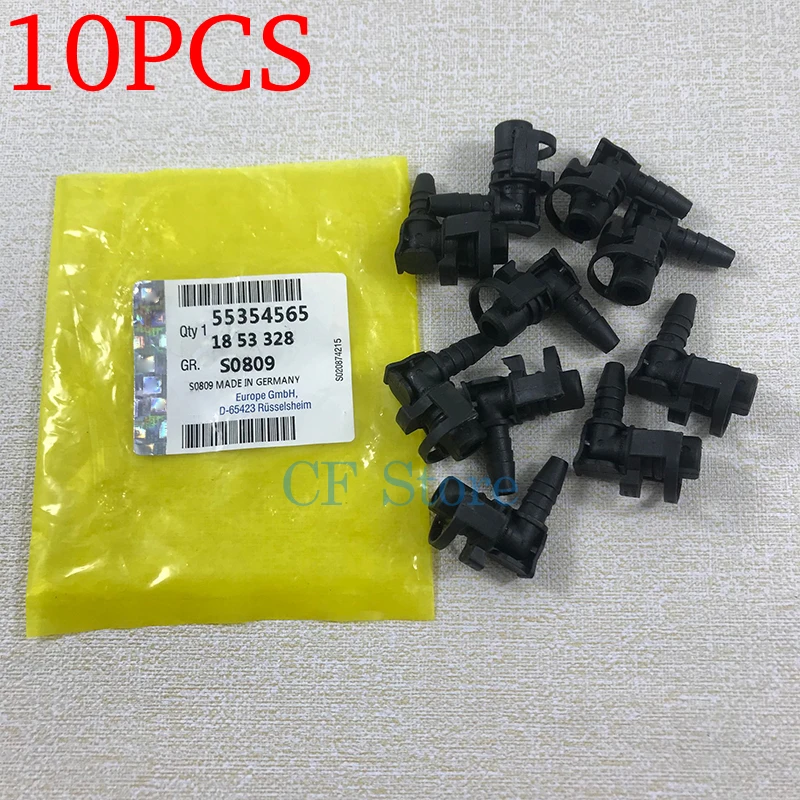 10PCS Throttle Valve Thermostat Body Heater Pipe Hose For Chevrolet Cruze 2012 - 2016 Epica Sonic Opel Astra 55354565