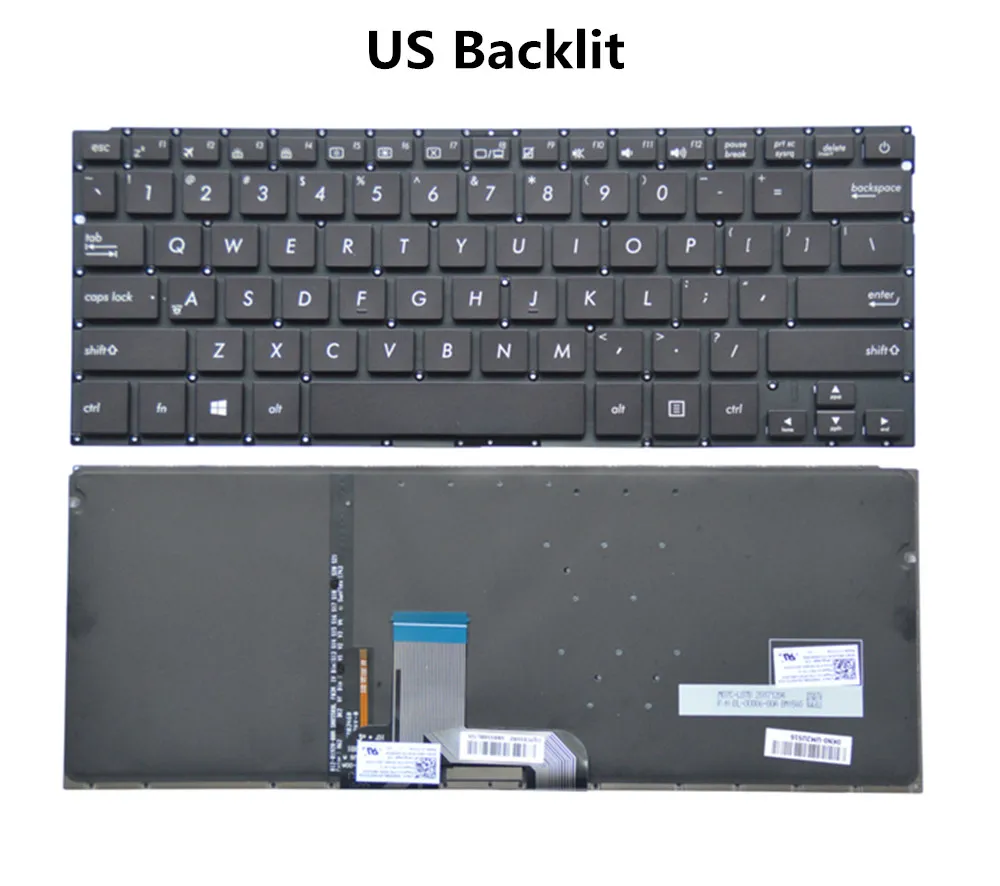 Новая Оригинальная клавиатура с подсветкой для ноутбука Asus zenbook UX310 UX310F UX310UA UX310UQ