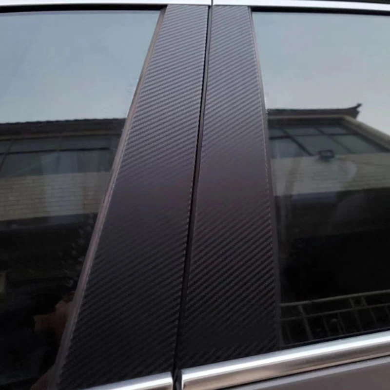 Накладка на окно автомобиля для BMW 1 серии E87 E81 E88 120i 123d 118d 2004 ~ 2011 столб дверь черная