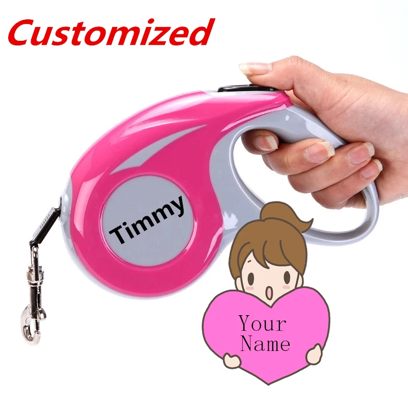 

10 шт., автоматический Гибкий Нейлоновый Поводок для собак