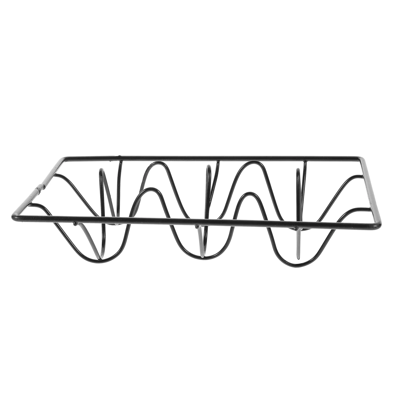 

Egg Tray Stand Storage Holder Fridge Eggs Dispenser Home Wrought Iron Organizer Refrigerator Rack