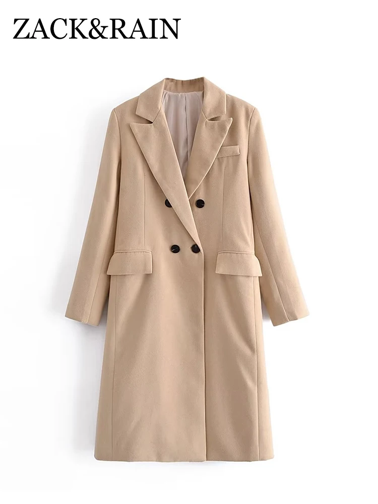 Vintage Elegant Loose Female Outwear