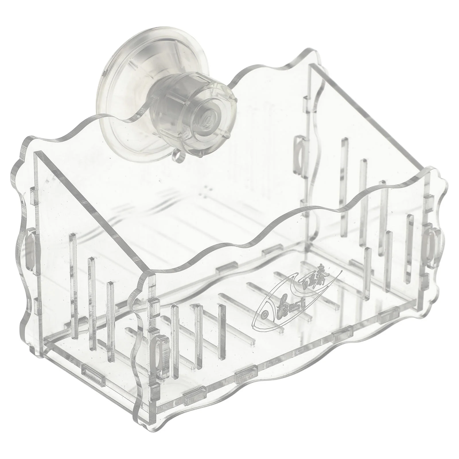 

Aquarium Holder Cups Aquatic Live Pot Acrylic Containers Planting Waterweed Media Box Cup Planter Hanging Water Suction