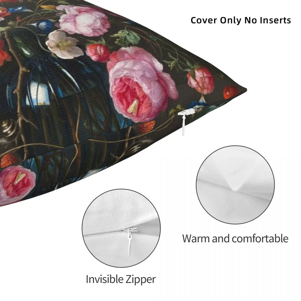 Декоративная ваза с цветами Jan Davidsz. de Heem декоративные подушки для гостиной