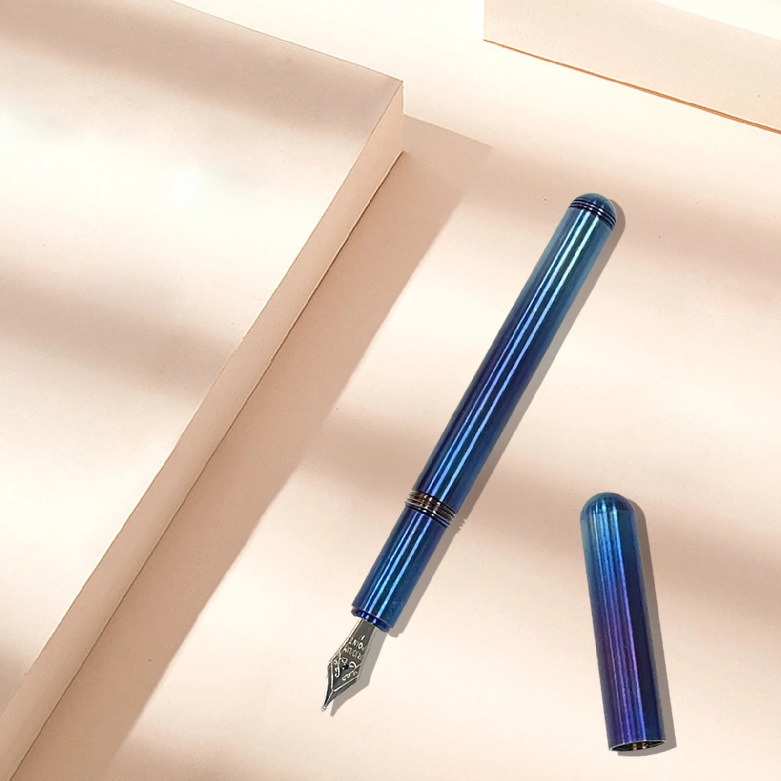 

Outdoors Writing Tools EDC Colorful Pocket Pen Titanium Pen