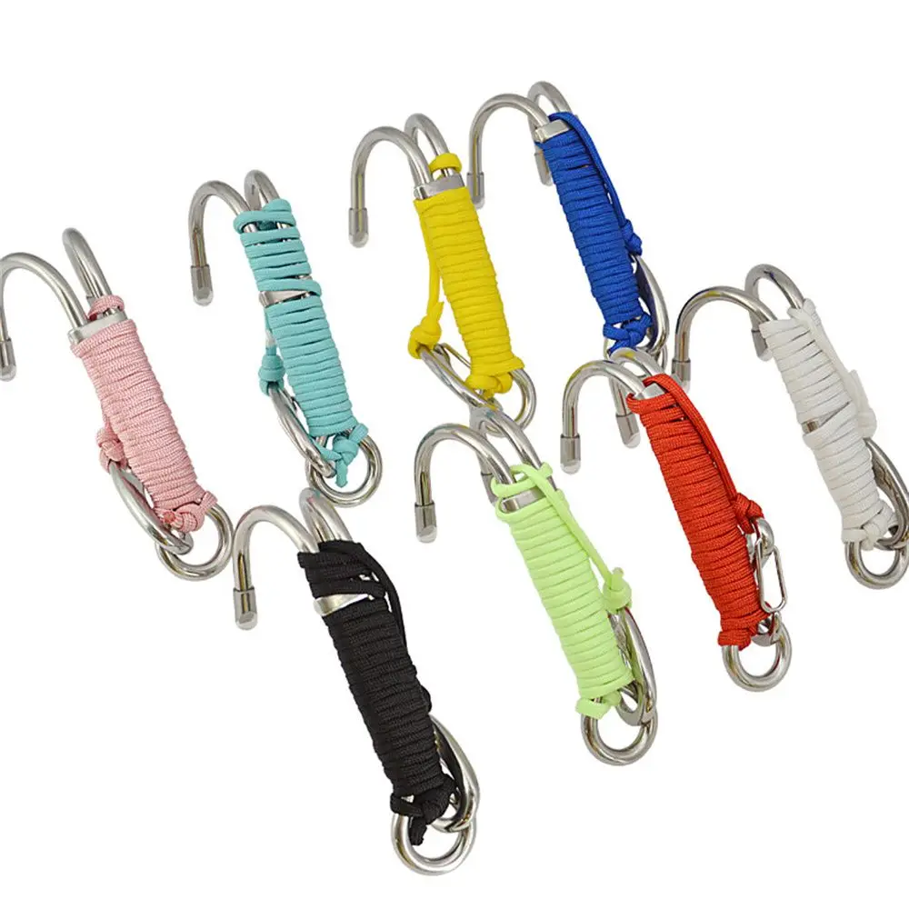 

Emergency Tool Outdoor Sports Quick-Release Drift Hook Diving Reef Hook Scuba Double Dual Hook Snorkeling Accessories