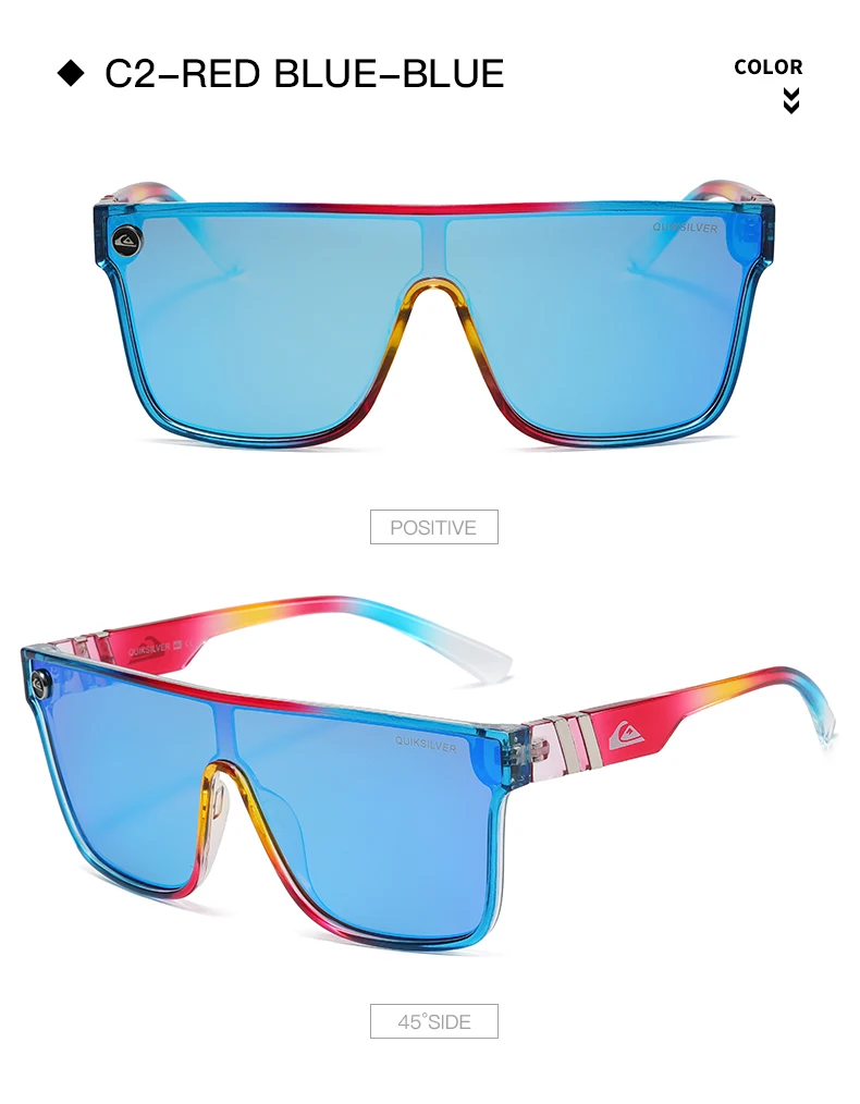Новинка, модные солнцезащитные очки QS808 для мужчин и женщин, большая уличная оправа, крупные спортивные очки, оптовая продажа, солнцезащитны...