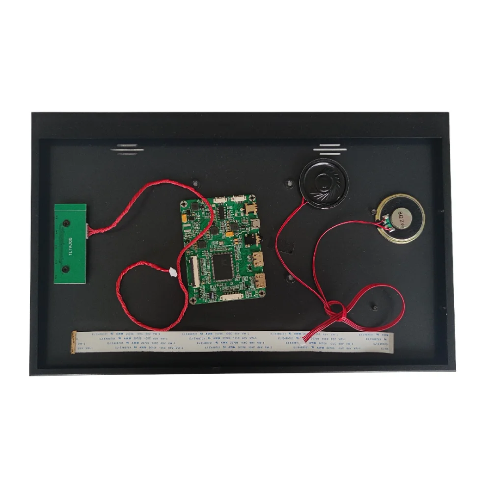 

kit for LP156WF6 15.6" 1920*1080 Metal alloy Ultra-thin Panel Back cover case box + EDP Controller board 2 Mini HDMI-compatible