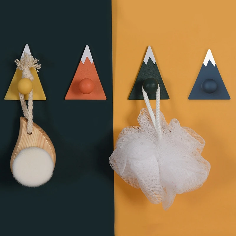 

4 шт./набор, самоклеящиеся настенные крючки для крепления Fuji