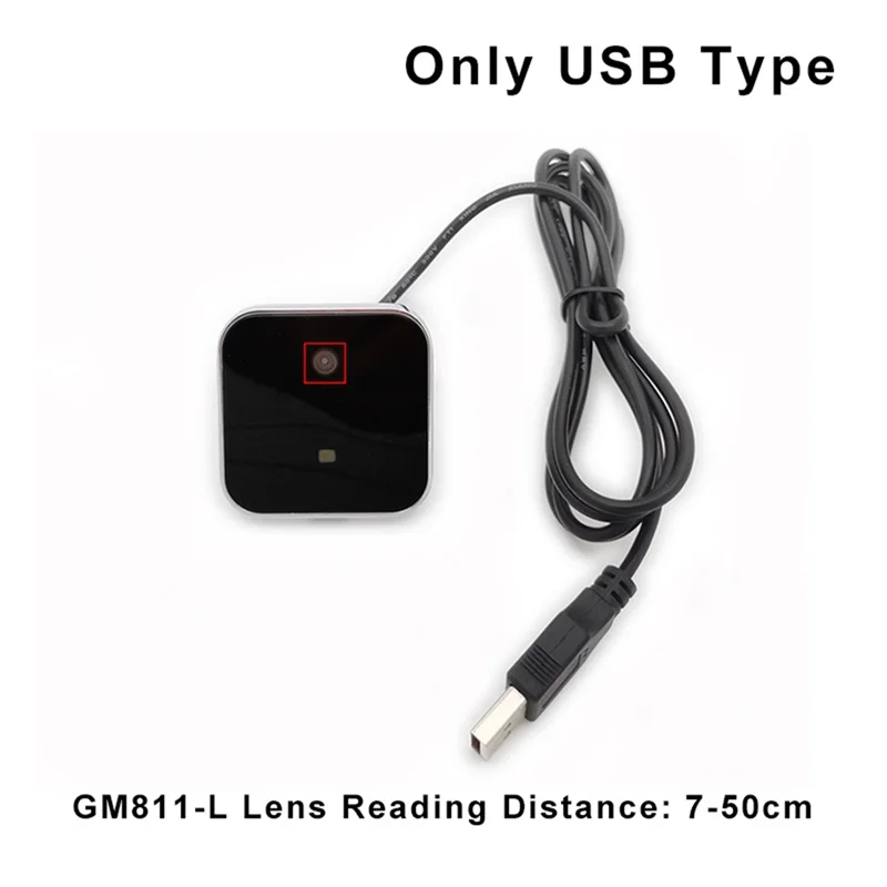 GM811 Серия DC5V Интерфейс USB/UART Сканер Qr-кода Считыватель штрих-кода Поддержка Windows