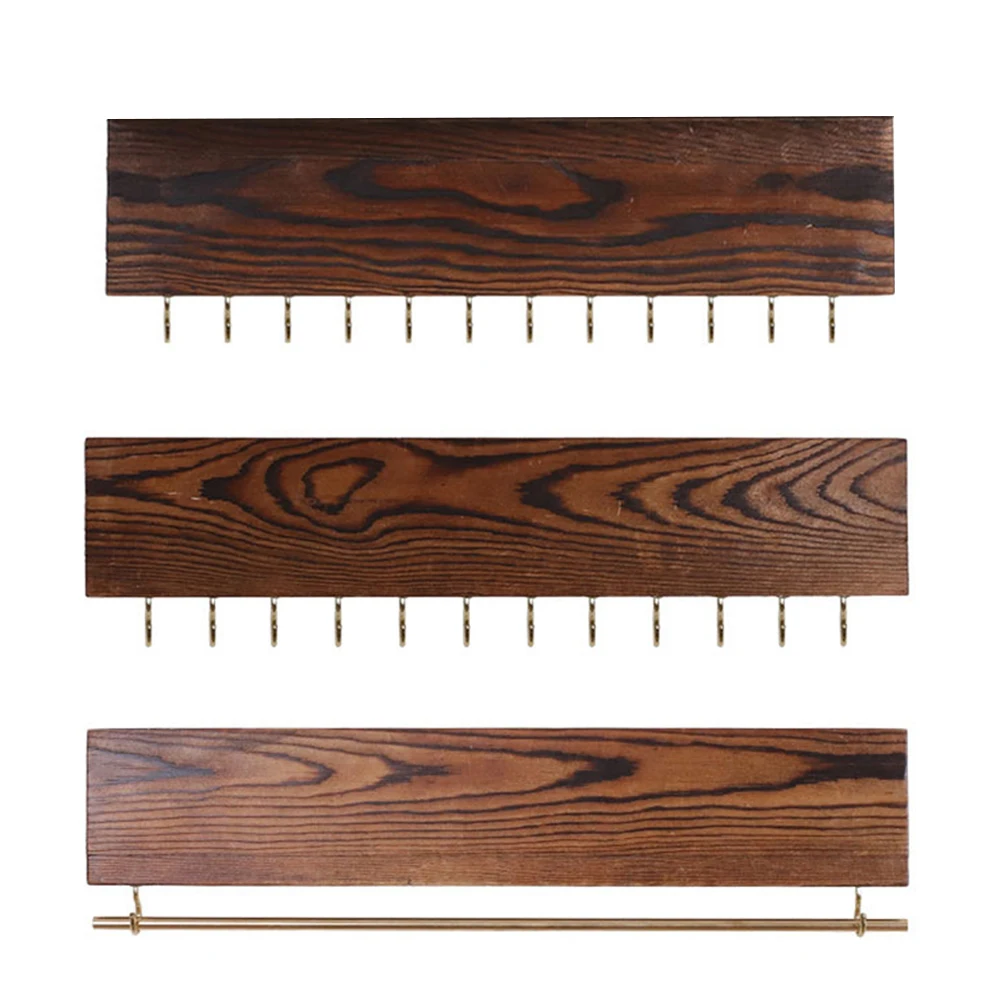 

3 шт., винтажные деревянные стеллажи для украшений