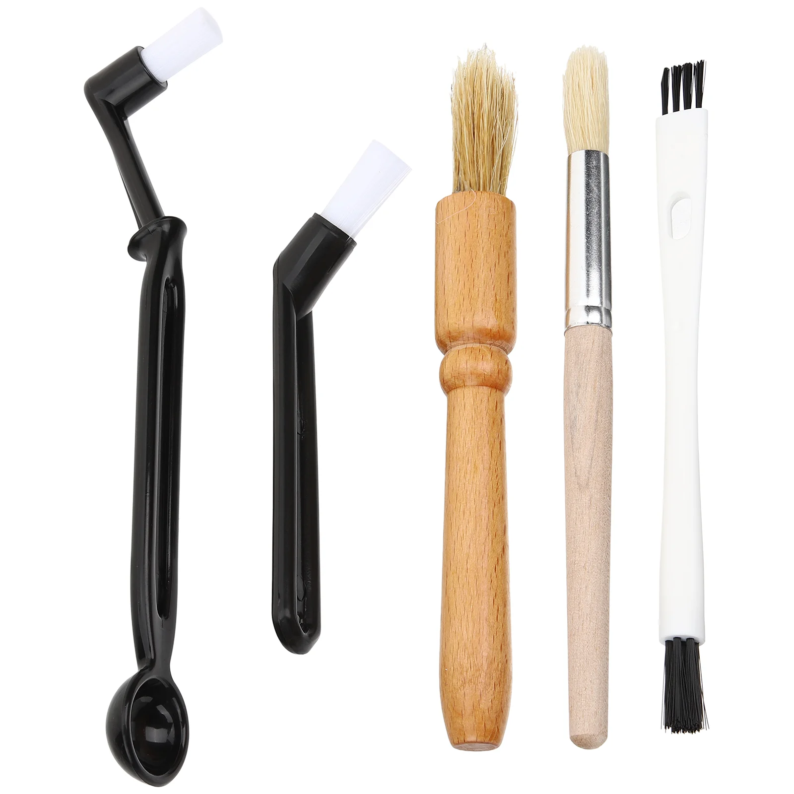 

Coffee Brush Grinder Cleaning Machine Cleaner Espresso Headed Double Set Scrubber Cup Baking Toolbarista Tools Pot Mug Brushes