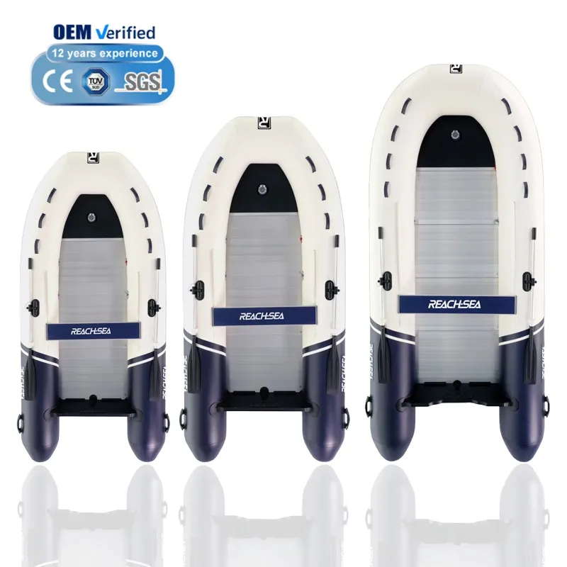 Надувная скоростная лодка из ПВХ с алюминиевым наполом 280 см для продажи