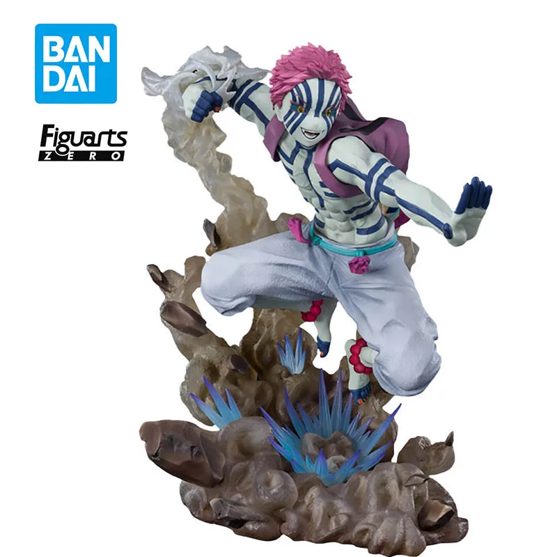 

BANDAI Original Figuarts Zero Fz Demon Slayer Figure Akaza 18Cm Action Anime Figure Model Ornament Genuine Pvc Collectible Toys