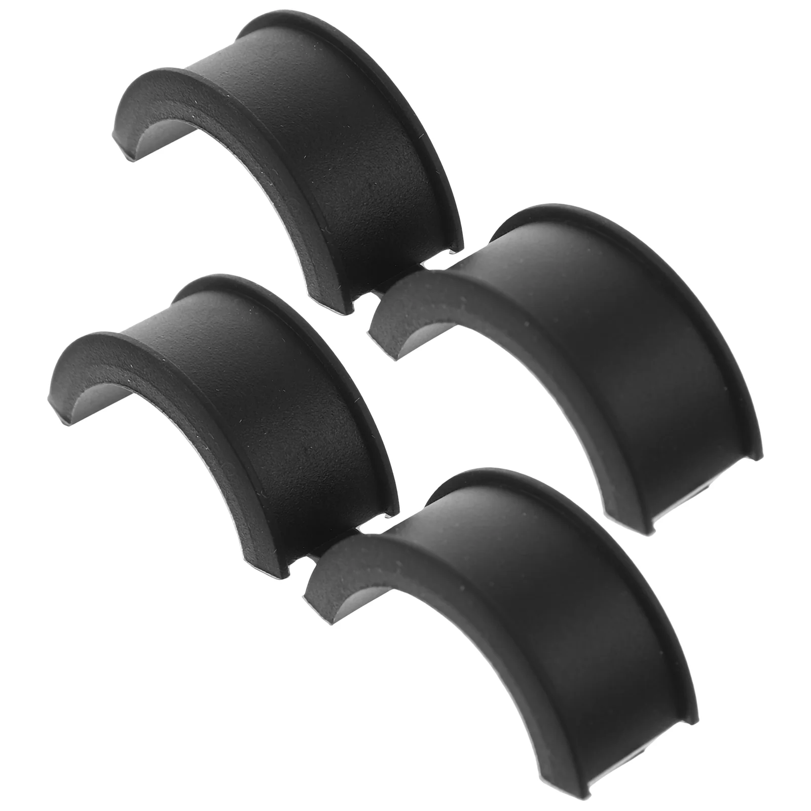 

2 Pcs Handlebar Bracket Washers Bike Gasket Bicycle Handlebars Stands Bikes Silicone Convenient Extenders