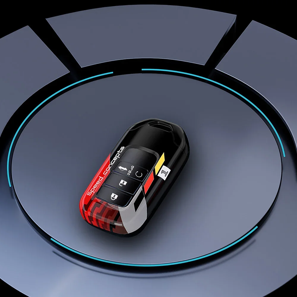 Чехол для дистанционного ключа автомобиля с граффити Honda 2016 2017 CRV Pilot Accord Civic Fit