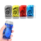 Светодиодная лампа-вспышка с ручным нажимом, светильник для кемпинга с рукояткой, освесветильник для улицы и дома, 3 светодиода