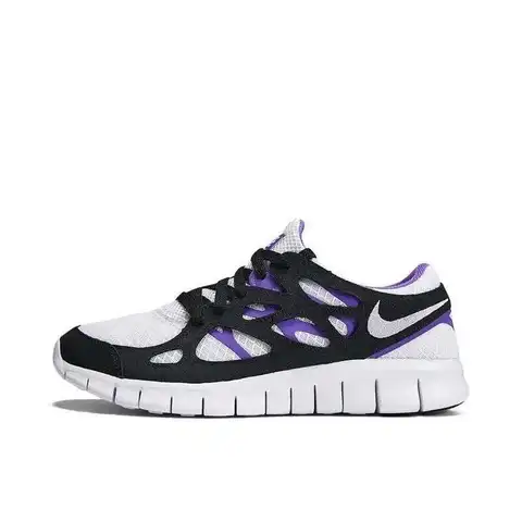 Мужская и женская беговая спортивная обувь Nike Free Run 2 эластичная антискользящая износостойкая легкая с мягким линином