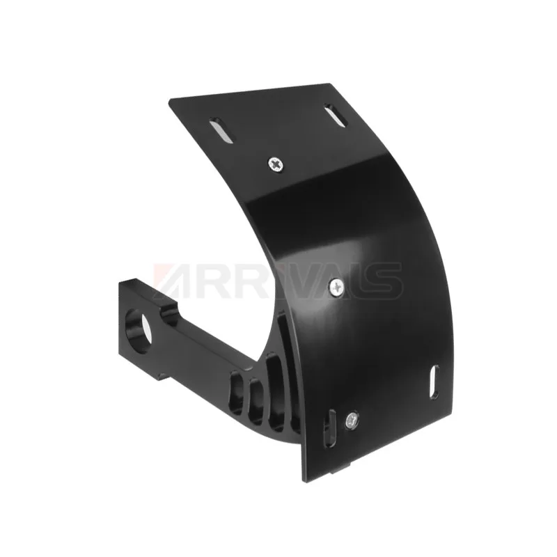 

1 дюйм, изогнутый вертикальный держатель номерного знака для мотоцикла и велосипеда