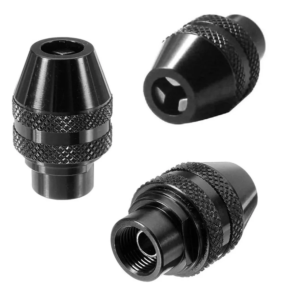 

Grinding Chuck Drill Chuck 3pc Metal 0.8-3.2mm Keyless Drill Chuck Quick Keyless Drill Bit Rotary Tool Workshop Equipment