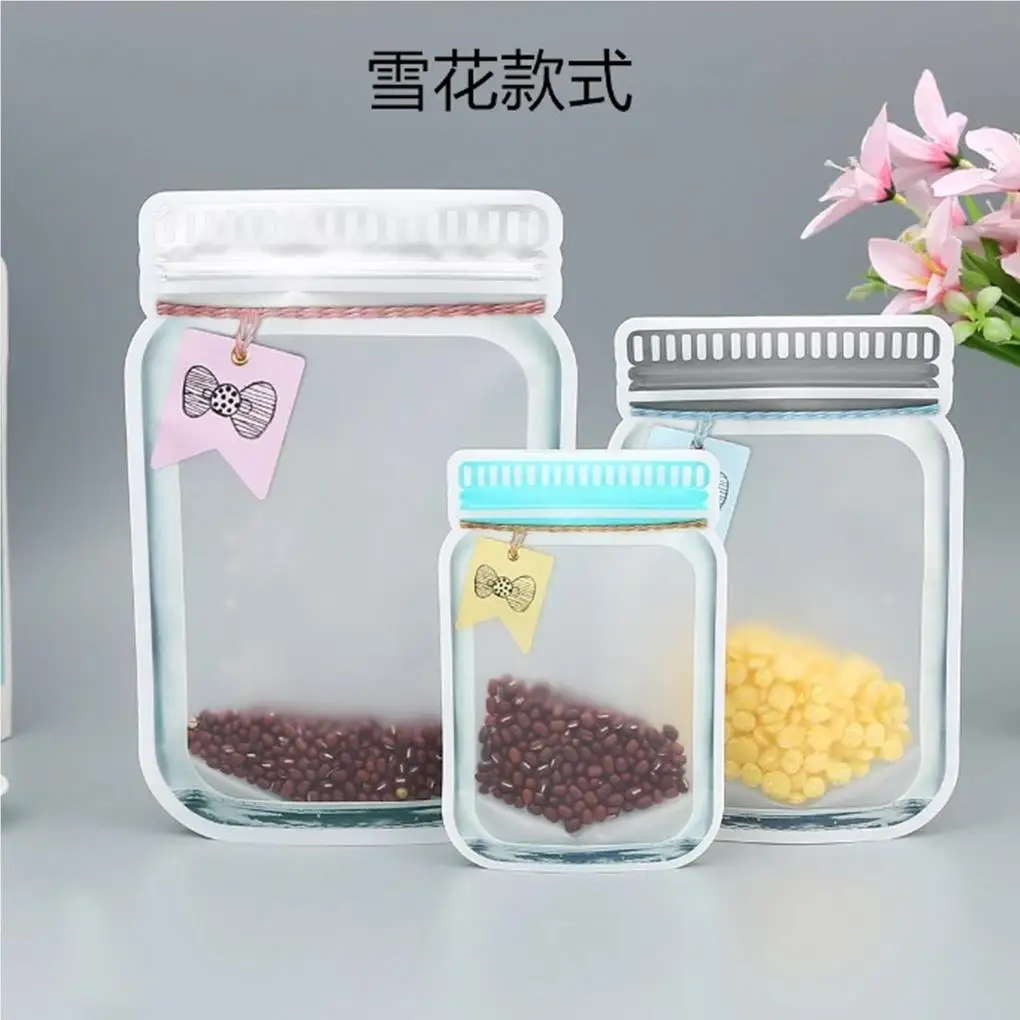 

Многоразовая банка, прозрачная Портативная сумка для хранения продуктов