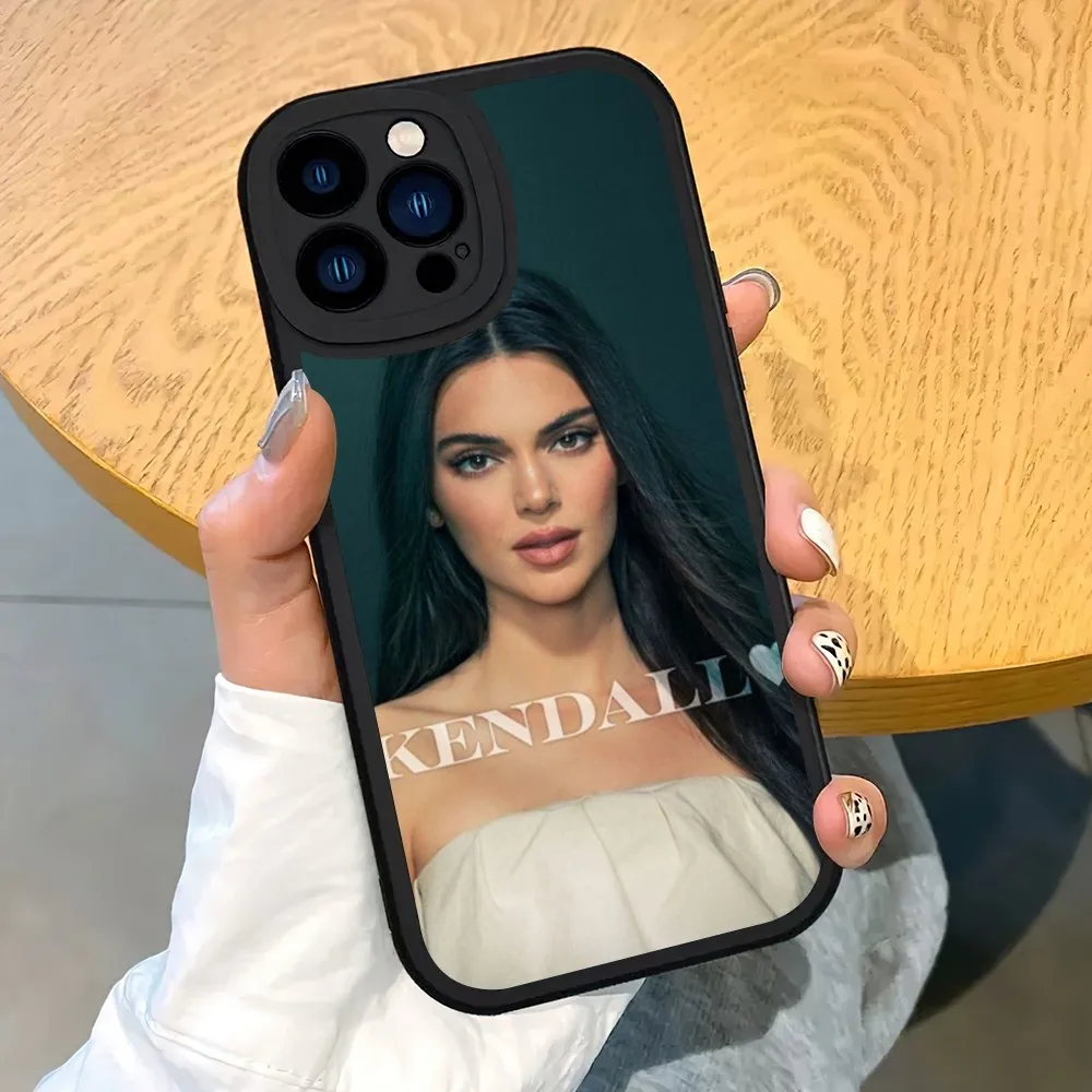 Модель K-Kendall J-Jenner Чехол для телефона iPhone 14 15 11 12 13 X XR Pro MAX Plus Защитная кожаная