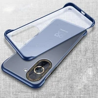 for huawei nova 10 pro frameless shockproof phone case for nova 9se 8 pro ultra thin borderless matte cover for nova 10 9 8 pro