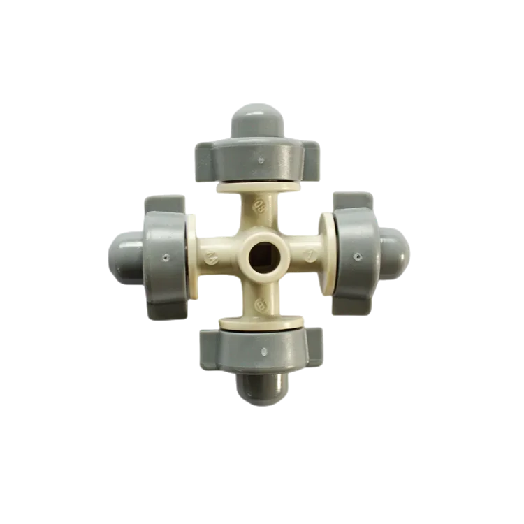 w magazynie Zestaw mikrozraszaczy ogrodowych Rolnictwo System mgły natryskowej Cztery wyloty wiszący Kompletny zestaw zamgławiaczy na sprzedaż