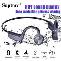 bone conduction headphones wireless bluetooth waterproof comfortable wear open ear hook tws not in ear sports earphones e9