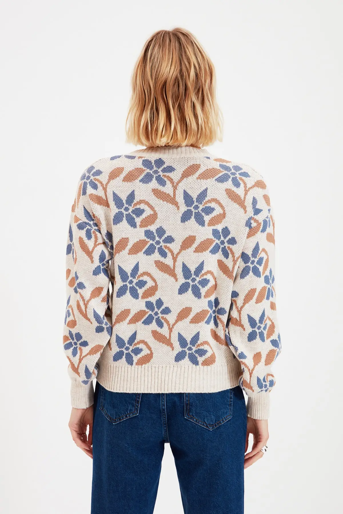 

Trendyol Jacquard Knitwear Sweater TWOAW22KZ1012