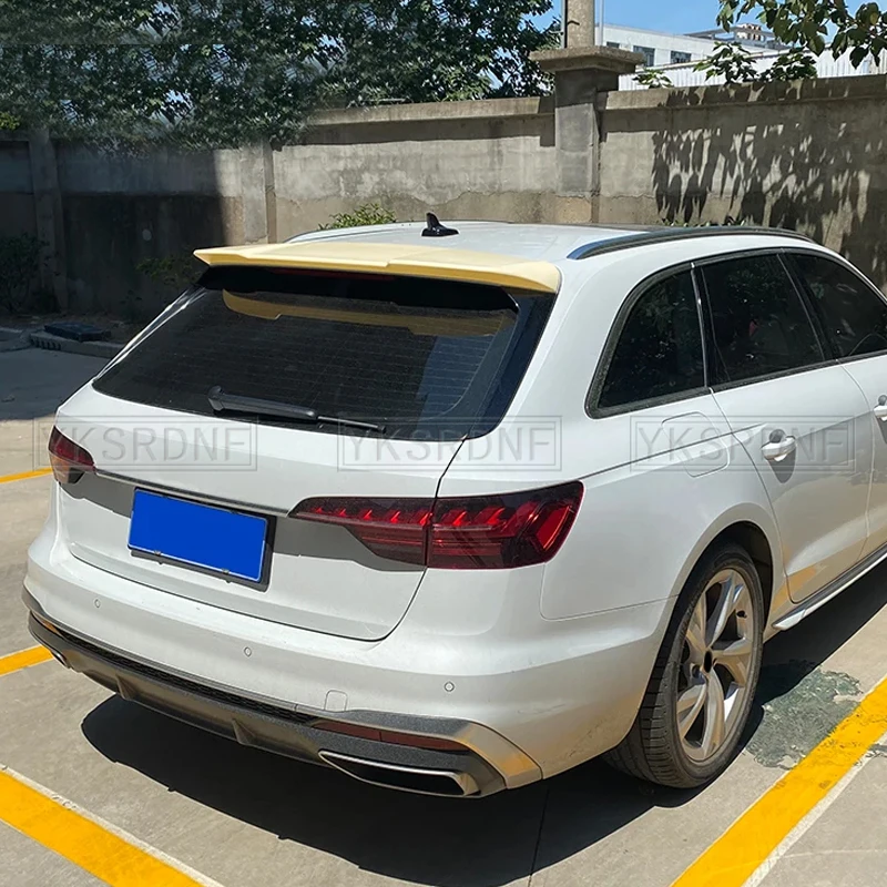 Высококачественный задний спойлер из АБС-пластика для Audi A4 B9 Allroad Avant 2017-2022