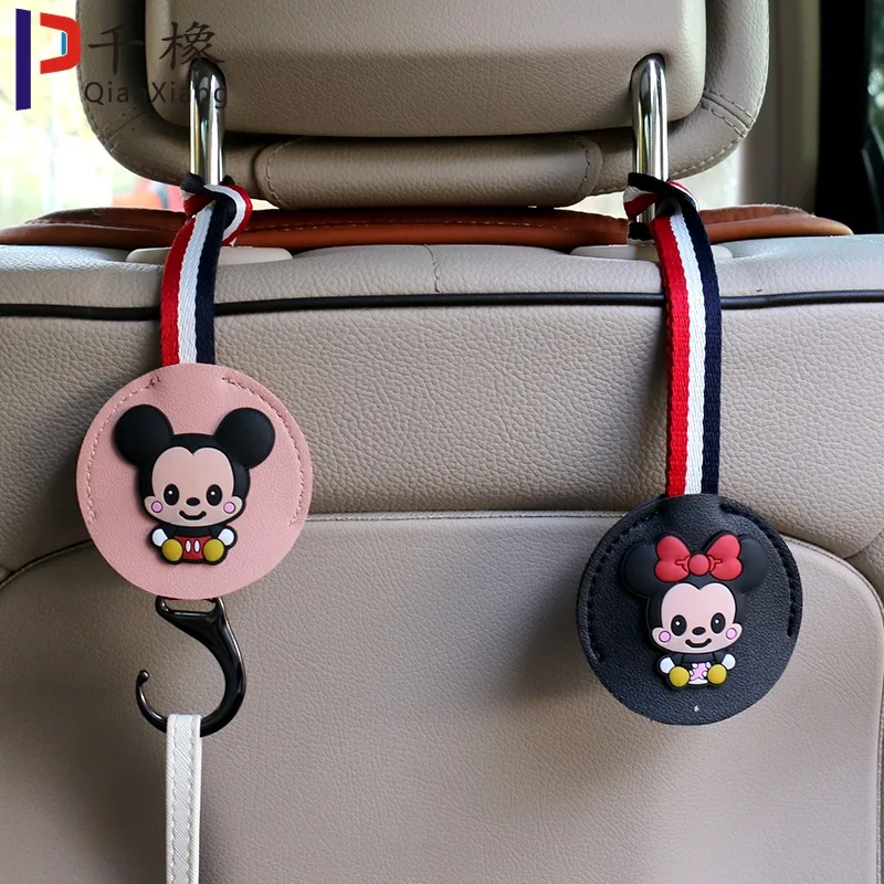 

Автомобильный крючок, скрытый Многофункциональный мультяшный противоударный автомобильный крючок на заднее сиденье автомобиля, товары для хранения в интерьере