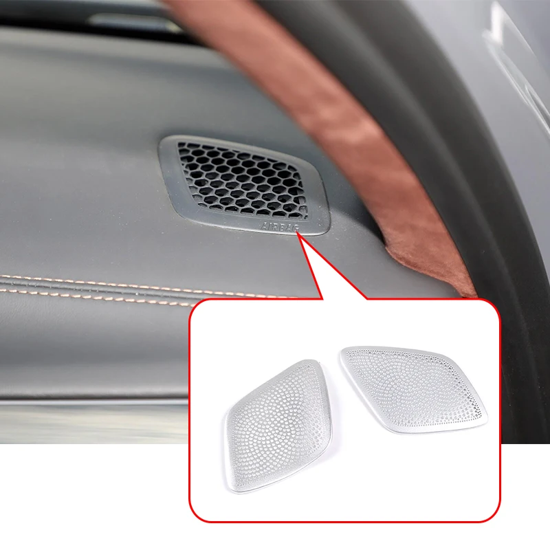 

For BMW 7 Series G11 G12 2016-2020 Aluminum Alloy Front Dashboard Air Outlet Cover Trim Car Accessories
