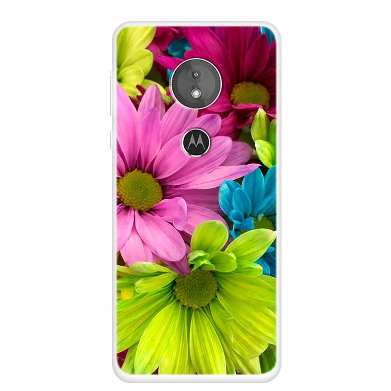 For Moto E4 Plus Cases E5 Luxury Soft TPU Silicone Clear Phone Motorola Back Covers Bumper E4Plus +