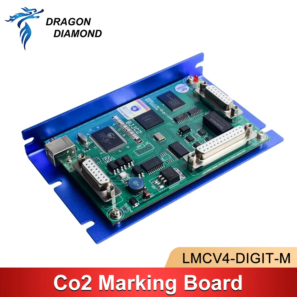 Original JCZ EzCad Co2 Laser Marking Controller LMCV4-DIGIT Marking Board For 10.6um Co2 Marking Machine