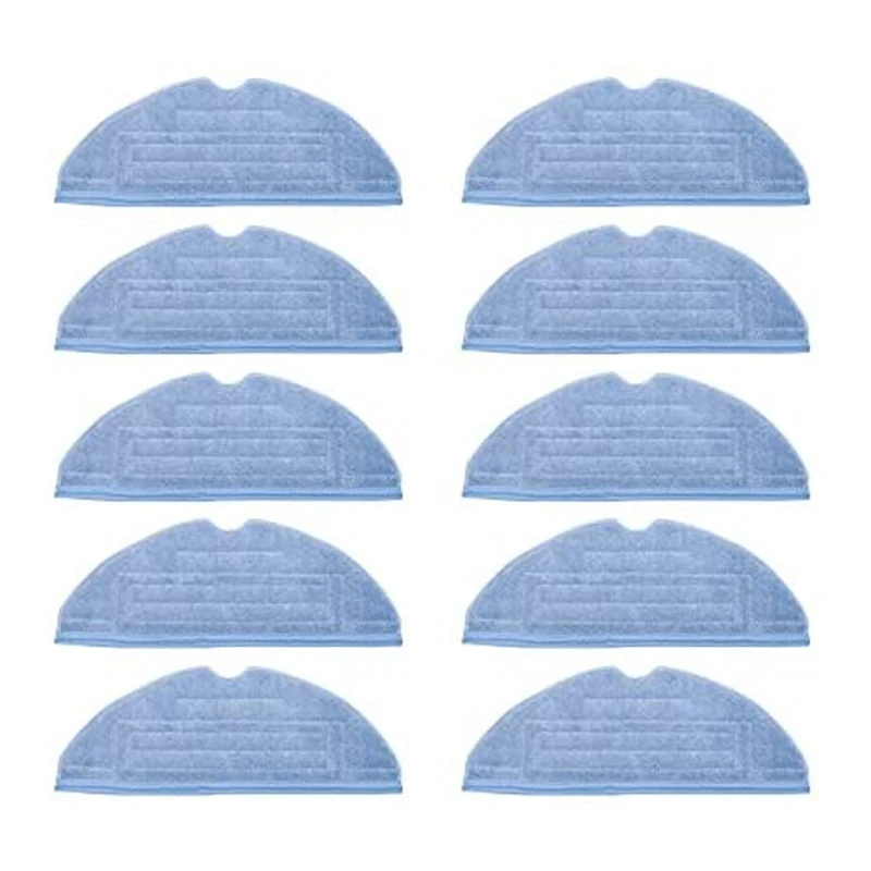 

10 Pcs Mop Cloth Pads Replacement for Xiaomi Roborock S7 T7S T7 Plus Vacuum Cleaner Parts Microfiber Soft Pad