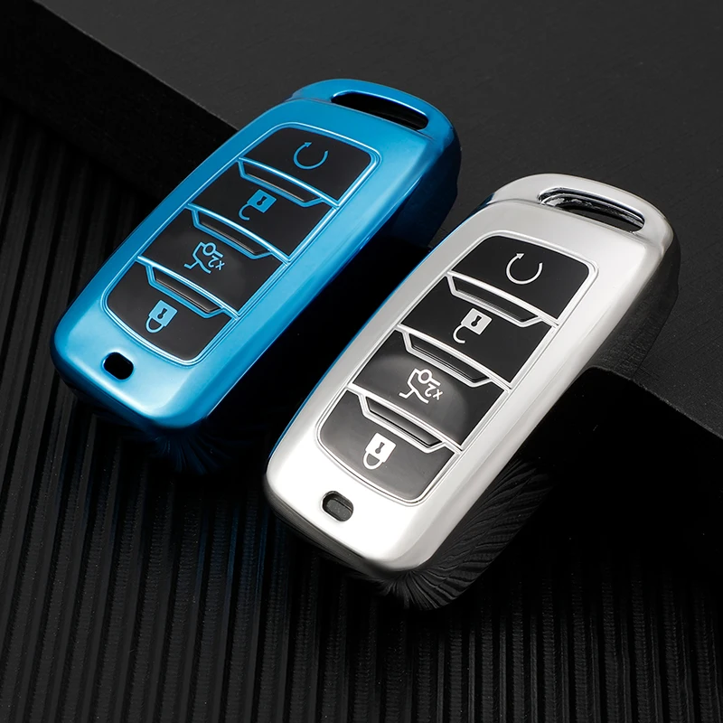 

TPU Car Key Cover Case Shell Holder for Changan CS35 Plus CS75 PLUS CS85 COUPE CS95 Key Bag Fob Protector Accessories