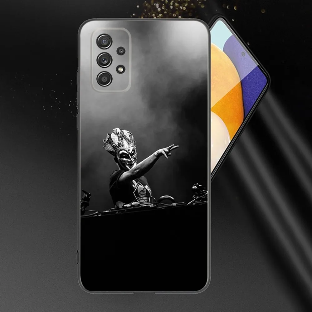 Чехол для телефона DJ Boris B-Brejcha Samsung Galaxy A13 A21s A22 A31 A32 A52 A53 A71 A80 A91 Мягкий черный чехол