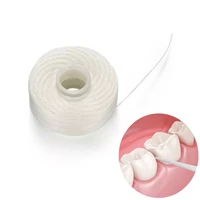 3pcs 50m dental flosser oral hygiene teeth cleaning wax mint flavored dental floss spool toothpick teeth flosser clean tooth
