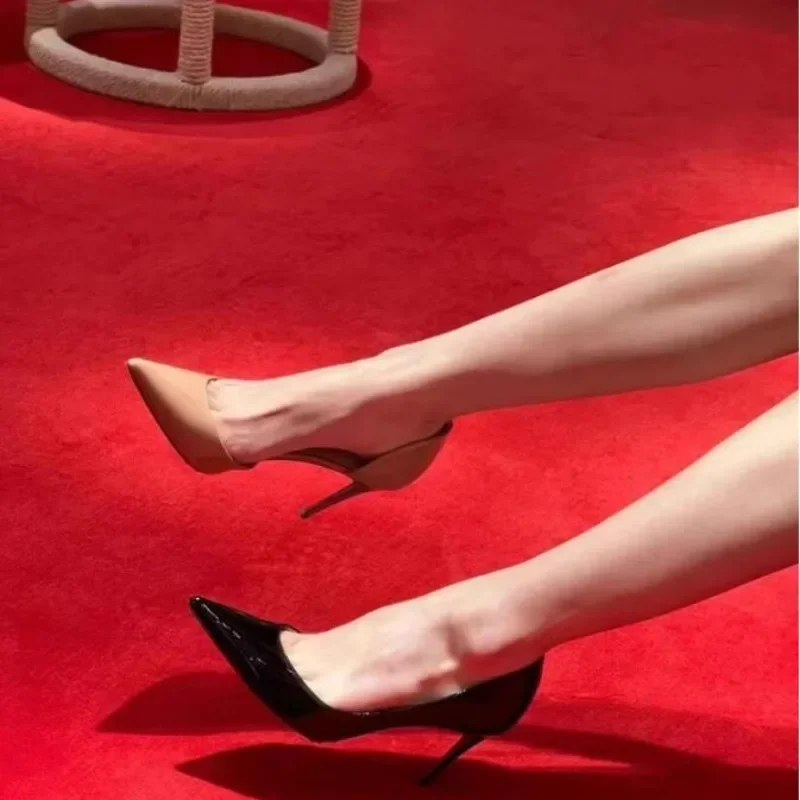 Брендовые дизайнерские женские туфли на каблуке Элегантные Элитный бренд