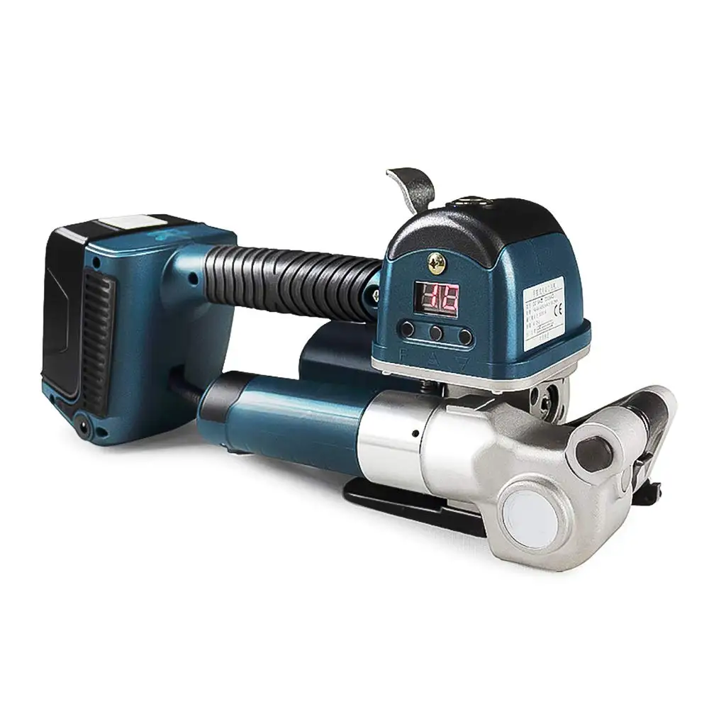 

Strapping Tool Handheld Packing Machine for PP/PET Band Belt straps Friction Melting Super Tension 4000N
